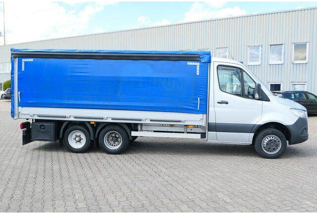 Mercedes-Benz 519 CDI Sprinter 6x2, 3-Achser, Schiebeplane - شاحنة ستارة: صور 2 Mercedes-Benz 519 CDI Sprinter 6x2, 3-Achser, Schiebeplane - شاحنة ستارة: صور 2