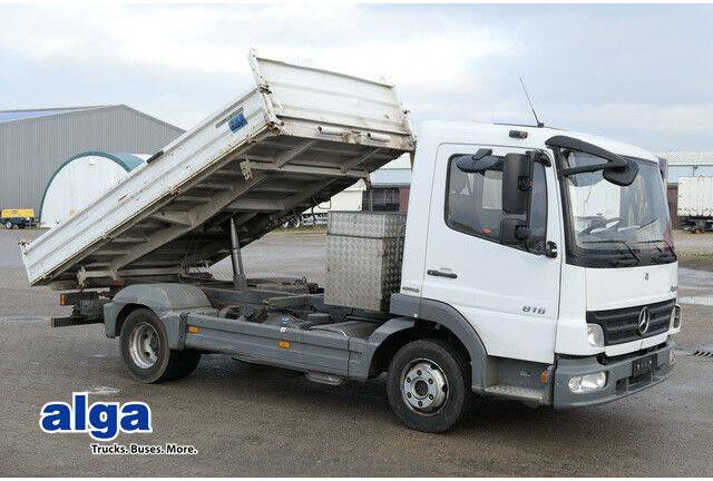 Mercedes-Benz 816 K Atego 4x2, Meiller, 3. Sitz, 2x AHK - قلابات: صور 1 Mercedes-Benz 816 K Atego 4x2, Meiller, 3. Sitz, 2x AHK - قلابات: صور 1