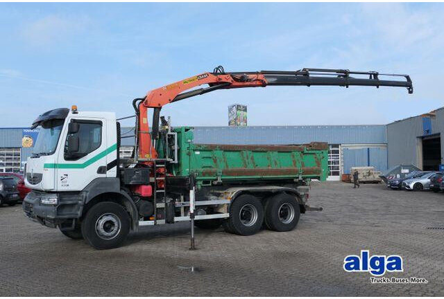 Renault KERAX 420 6x4, Bordmatik, Palfinger PK15500 - قلابات: صور 1 Renault KERAX 420 6x4, Bordmatik, Palfinger PK15500 - قلابات: صور 1