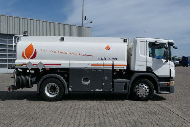 Scania P 400, 2 Kammern, 13m³, Oben- u. Untenbefüllung - شاحنة صهريج: صور 2 Scania P 400, 2 Kammern, 13m³, Oben- u. Untenbefüllung - شاحنة صهريج: صور 2