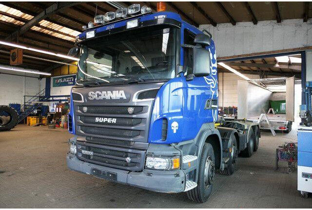 Scania R 500 8x4, Palfinger P24A, Knickarm, Retarder,AC - شاحنة ذات الخطاف: صور 2 Scania R 500 8x4, Palfinger P24A, Knickarm, Retarder,AC - شاحنة ذات الخطاف: صور 2
