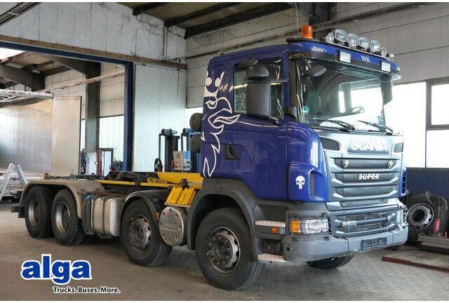 Scania R 500 8x4, Palfinger P24A, Knickarm, Retarder,AC - شاحنة ذات الخطاف: صور 1 Scania R 500 8x4, Palfinger P24A, Knickarm, Retarder,AC - شاحنة ذات الخطاف: صور 1