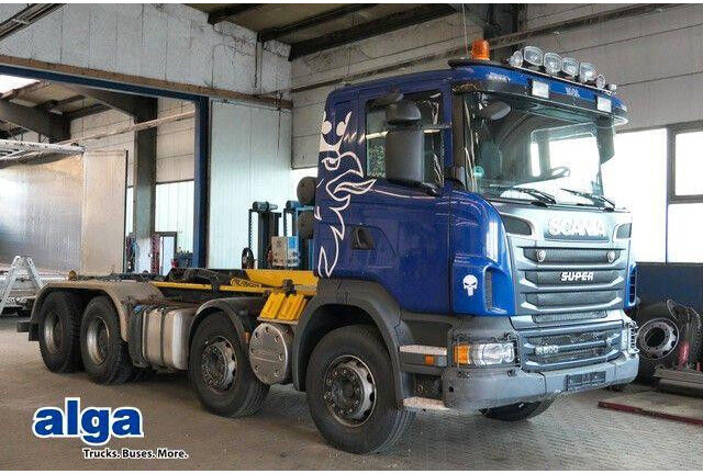 Scania R 500 8x4 Palfinger P24A, Retarder - شاحنة ذات الخطاف: صور 1 Scania R 500 8x4 Palfinger P24A, Retarder - شاحنة ذات الخطاف: صور 1