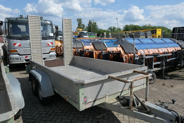 Schoon, Tandem, Rampen, Baggertransport,Verzinkt - عربة مسطحة منخفضة مقطورة: صور 4 Schoon, Tandem, Rampen, Baggertransport,Verzinkt - عربة مسطحة منخفضة مقطورة: صور 4