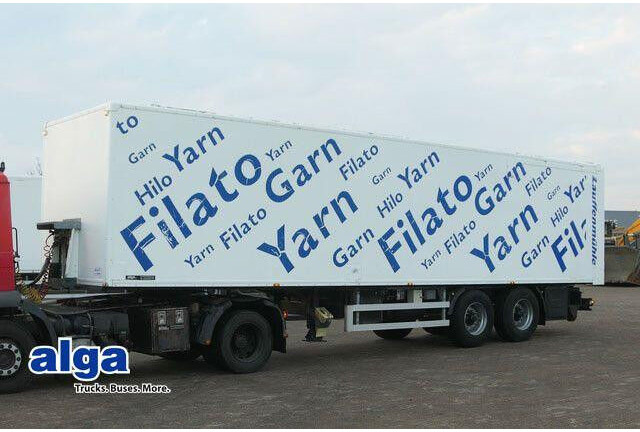 Sommer 2-Achser, elektr. Rolltor, BPW, 11.000mm lang - بصندوق مغلق نصف مقطورة: صور 1 Sommer 2-Achser, elektr. Rolltor, BPW, 11.000mm lang - بصندوق مغلق نصف مقطورة: صور 1