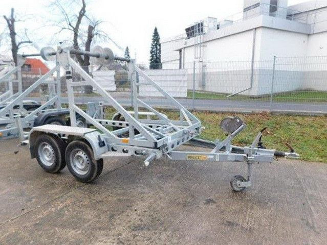 مقطورة Wiola W22 P, Kabeltrommelanhänger, Seilwinde: صور 1