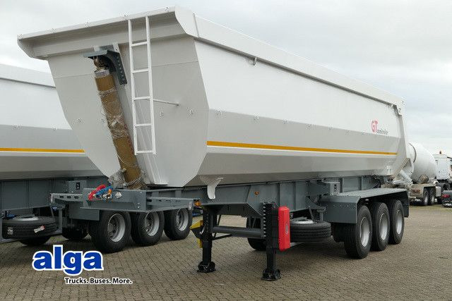Alga,42m³, Stahl, 3-Achser, große Achsen, 5 Stk. - قلابة نصف مقطورة: صور 1 Alga,42m³, Stahl, 3-Achser, große Achsen, 5 Stk. - قلابة نصف مقطورة: صور 1