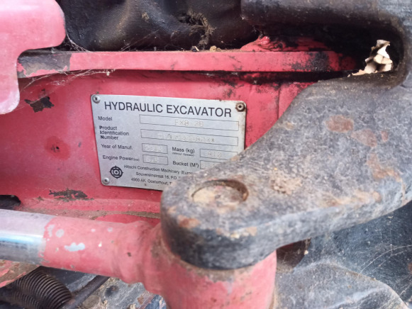 Mini pelle Hitachi EX 8-2B (2004) - حفارة مصغرة: صور 4 Mini pelle Hitachi EX 8-2B (2004) - حفارة مصغرة: صور 4