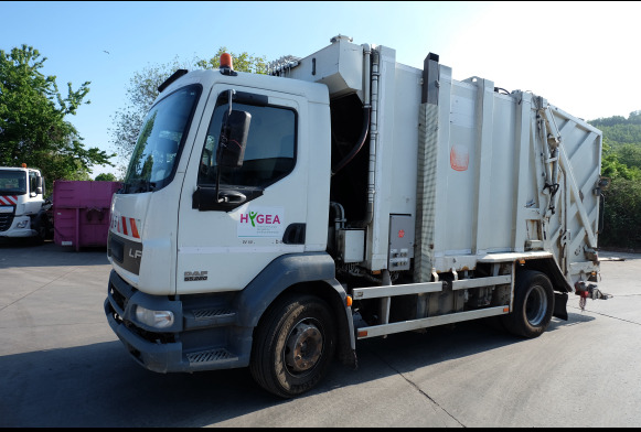 REF : 6 - Camion poubelle DAF LF55 - شاحنة القمامة: صور 1 REF : 6 - Camion poubelle DAF LF55 - شاحنة القمامة: صور 1