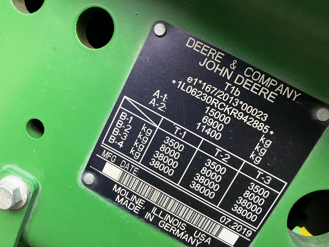 جرار John Deere 6230R: صور 12 جرار John Deere 6230R: صور 12