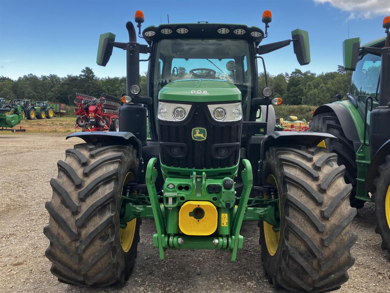 John Deere 6R 185 - جرار: صور 3 John Deere 6R 185 - جرار: صور 3