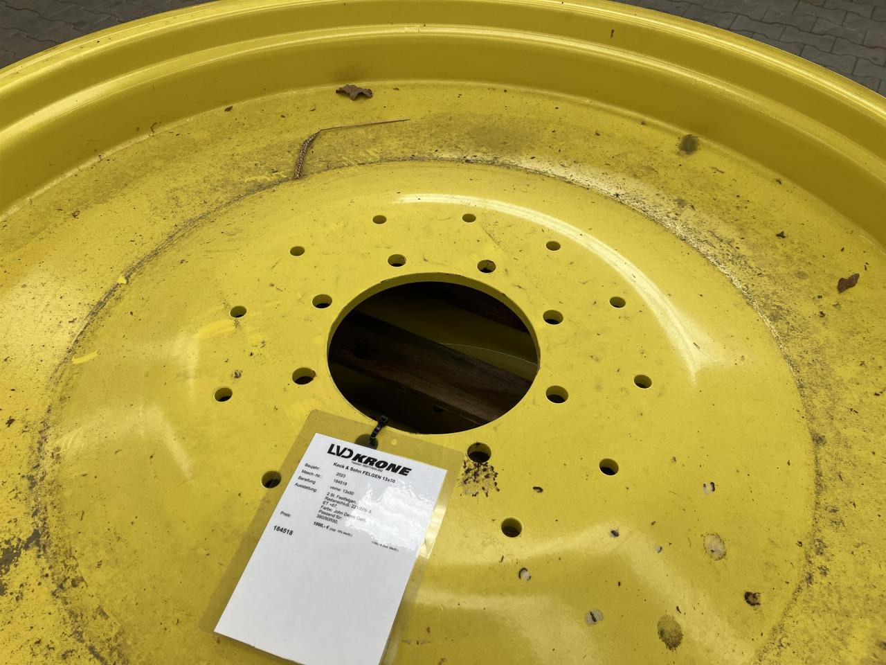 Kock & Sohn 13x50 - الإطارات - الآلات والماكينات الزراعية: صور 2 Kock & Sohn 13x50 - الإطارات - الآلات والماكينات الزراعية: صور 2