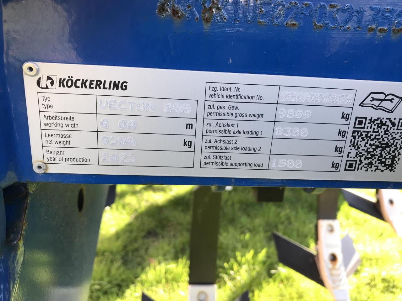 Köckerling Vector 800 - مسلفة: صور 2 Köckerling Vector 800 - مسلفة: صور 2