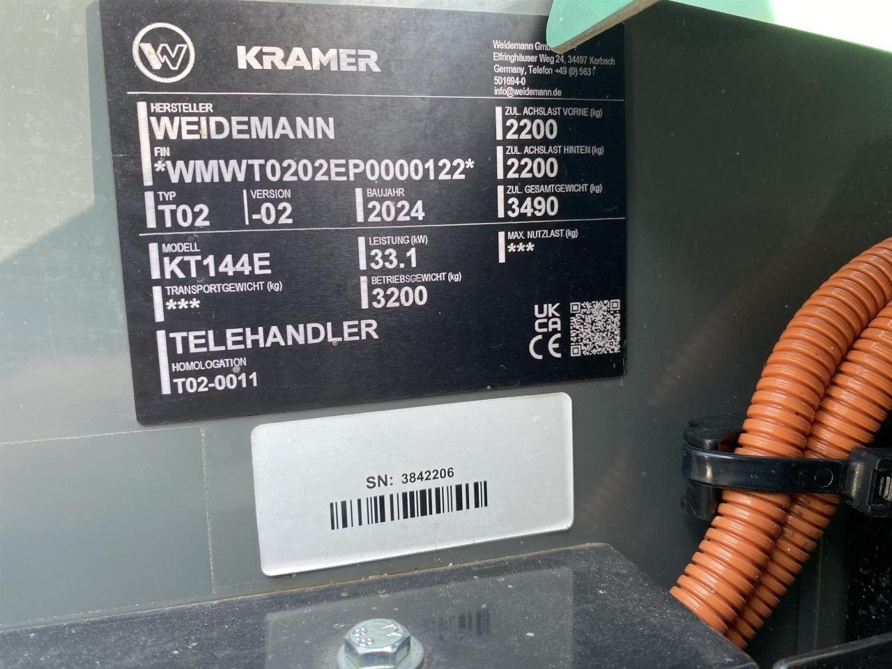 Kramer KT144e - رافعة تلسكوبية: صور 5 Kramer KT144e - رافعة تلسكوبية: صور 5