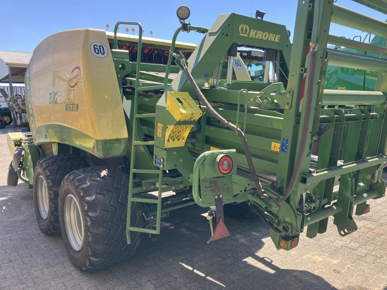 Krone Big Pack 1270 XC - مكبس البالات المستطيله: صور 3 Krone Big Pack 1270 XC - مكبس البالات المستطيله: صور 3