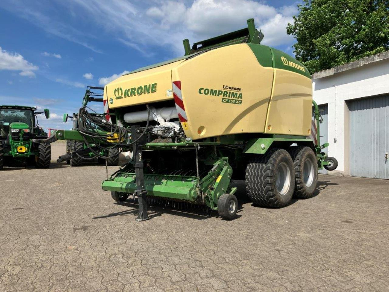 Krone CF 155 XC Comprima - مكبس القش الدائري: صور 2 Krone CF 155 XC Comprima - مكبس القش الدائري: صور 2