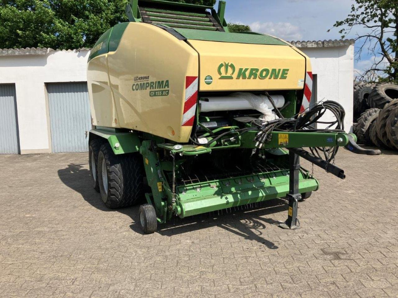 Krone CF 155 XC Comprima - مكبس القش الدائري: صور 3 Krone CF 155 XC Comprima - مكبس القش الدائري: صور 3