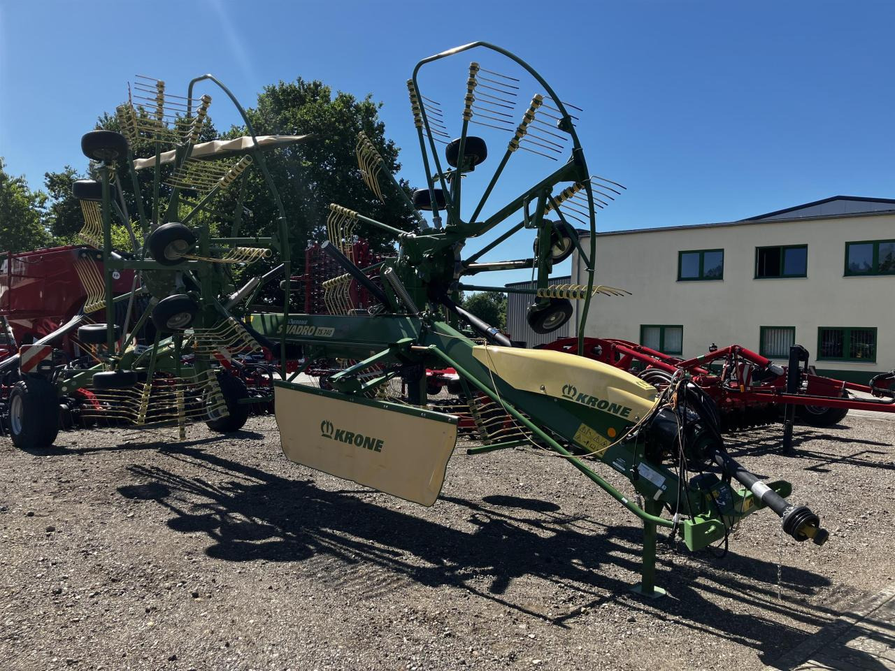 Krone Swadro TS 740 Twin - لمّامَة القش: صور 2 Krone Swadro TS 740 Twin - لمّامَة القش: صور 2
