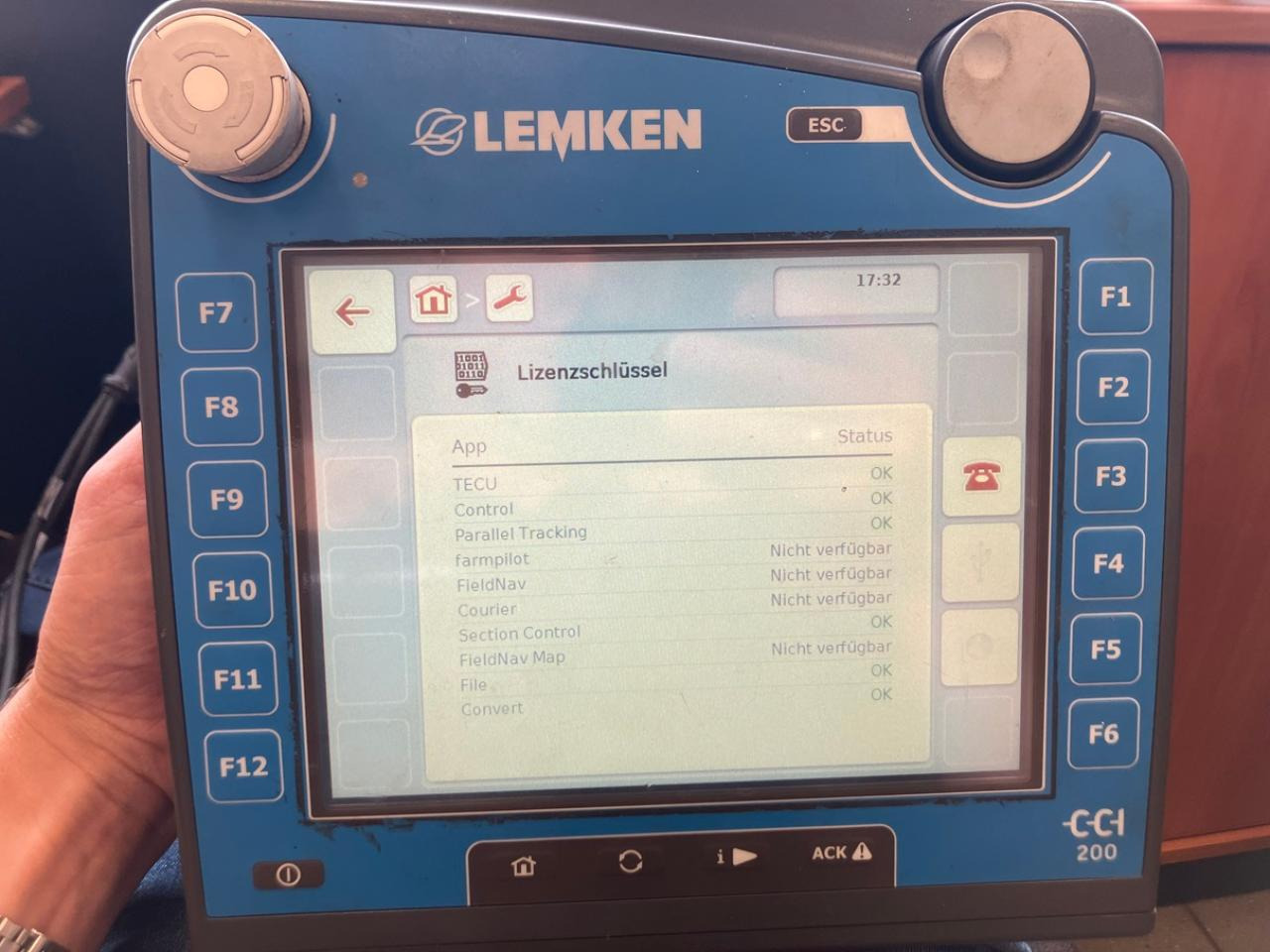 Lemken CCI200 - نظم الملاحة - الآلات والماكينات الزراعية: صور 5 Lemken CCI200 - نظم الملاحة - الآلات والماكينات الزراعية: صور 5
