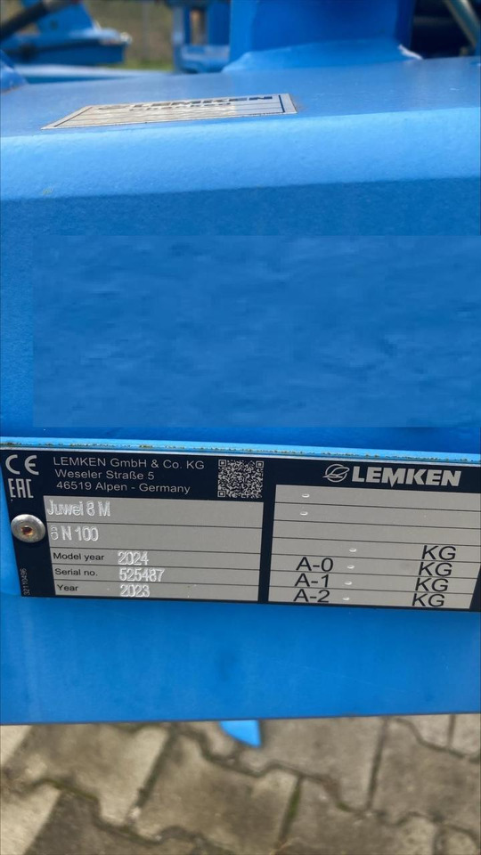 Lemken Juwel 8 M 6 N 100 - محراث: صور 4 Lemken Juwel 8 M 6 N 100 - محراث: صور 4
