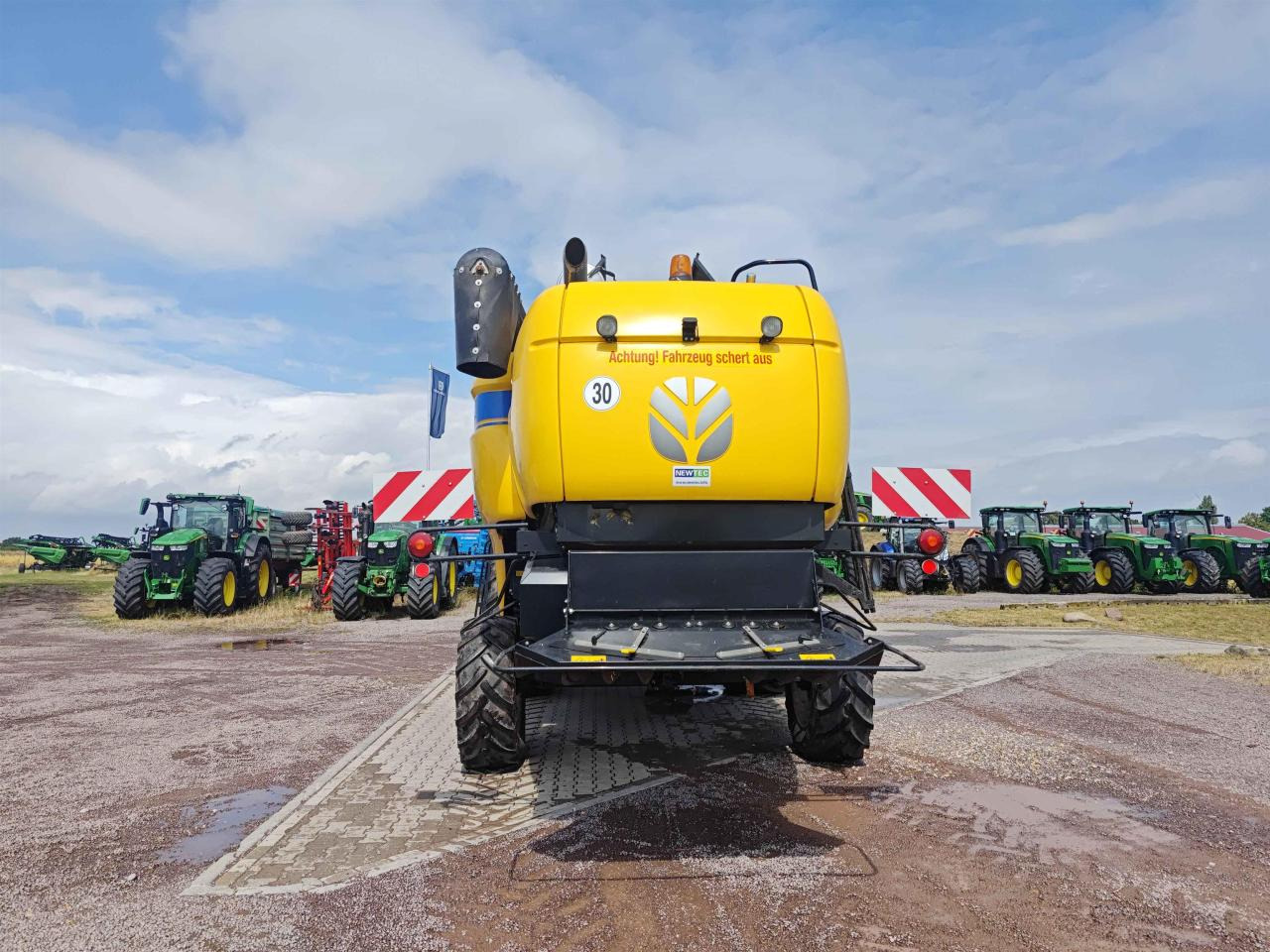 New Holland CX 5.80 - حصادة شاملة: صور 5 New Holland CX 5.80 - حصادة شاملة: صور 5