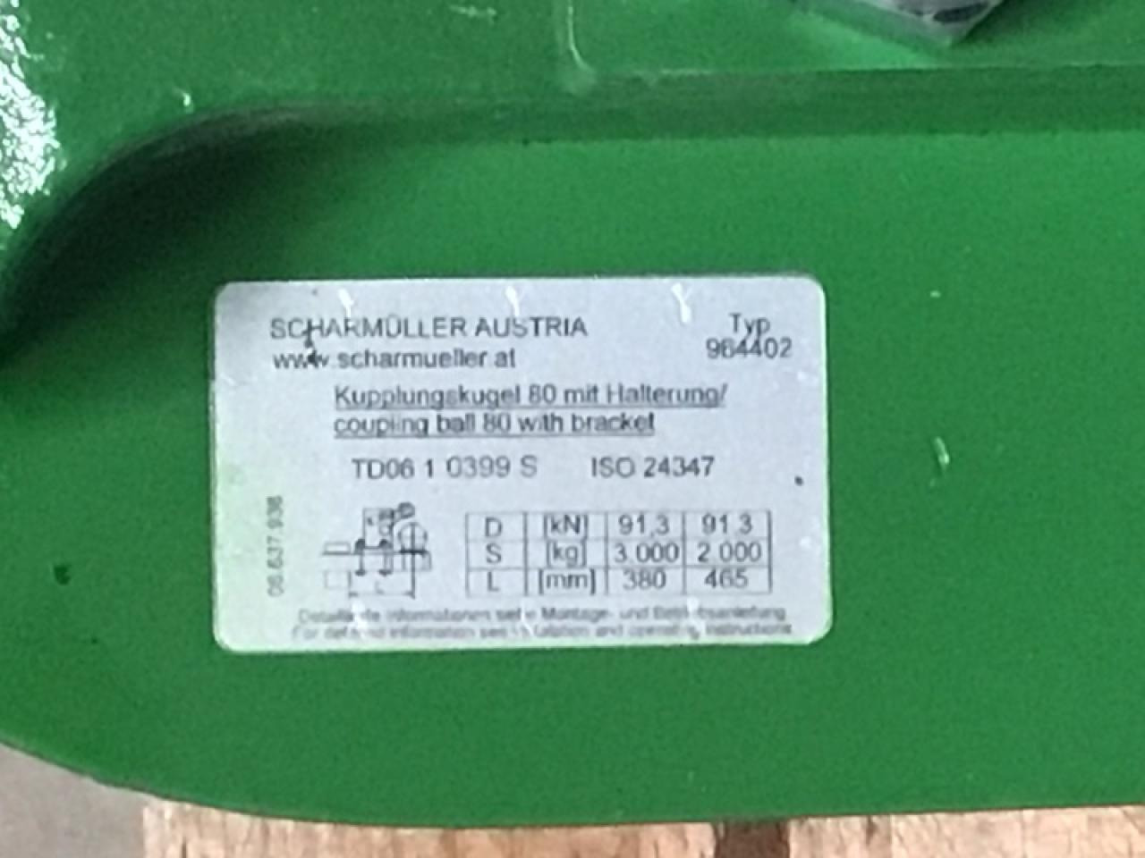 Scharmüller K80 Zugpendel - قطع الغيار - الآلات والماكينات الزراعية: صور 3 Scharmüller K80 Zugpendel - قطع الغيار - الآلات والماكينات الزراعية: صور 3