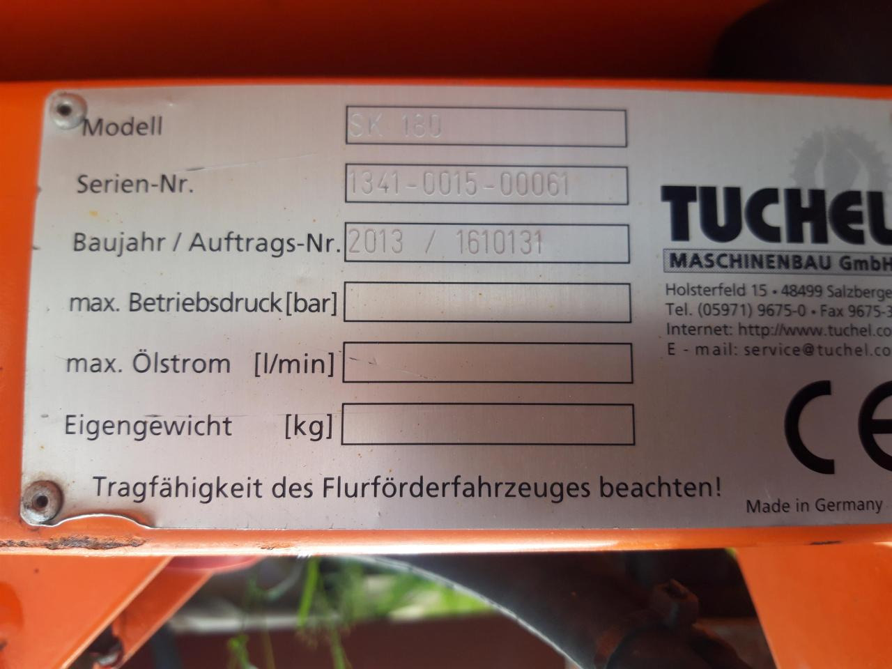 Tuchel SK 180 - كاسحة ثلوج: صور 2 Tuchel SK 180 - كاسحة ثلوج: صور 2
