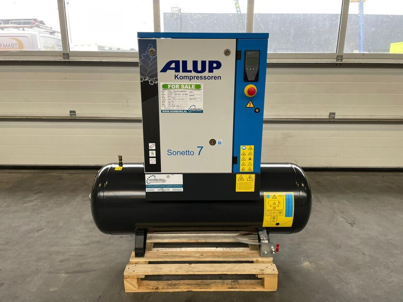 Alup Sonetto 7.5 + 200 Elektrische Schroefcompressor 5.5 kw 780 L / min 10 Bar - ضاغط الهواء: صور 1 Alup Sonetto 7.5 + 200 Elektrische Schroefcompressor 5.5 kw 780 L / min 10 Bar - ضاغط الهواء: صور 1