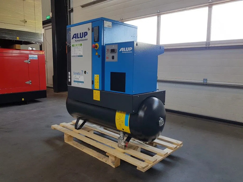 Alup Sonetto 7.5 + 200 Elektrische Schroefcompressor met ketel en droger 5.5 kW 750 L / min 10 Bar - ضاغط الهواء: صور 4 Alup Sonetto 7.5 + 200 Elektrische Schroefcompressor met ketel en droger 5.5 kW 750 L / min 10 Bar - ضاغط الهواء: صور 4