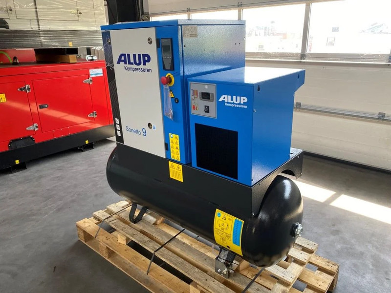 Alup Sonetto 9+ 270 Elektrische Schroefcompressor met ketel en droger 7.5 kW 980 L / min 10 Bar - ضاغط الهواء: صور 4 Alup Sonetto 9+ 270 Elektrische Schroefcompressor met ketel en droger 7.5 kW 980 L / min 10 Bar - ضاغط الهواء: صور 4
