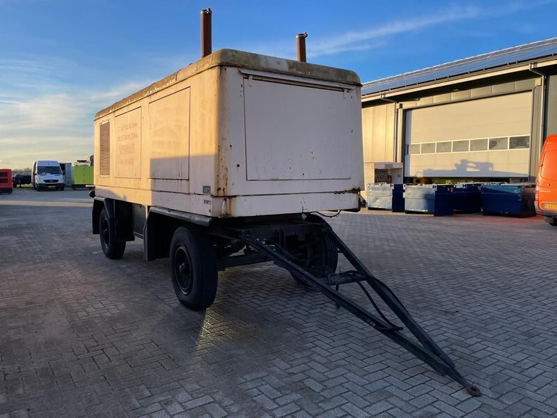 مجموعة المولدات Deutz F12M 716 Bredenoord AEG 250 kVA Silent generatorset op aanhanger: صور 12
