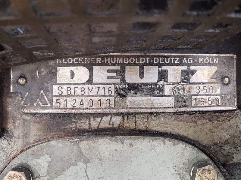 Deutz SBF8M716 Diesel motor 256 kW 350 PK Diesel engine - المحرك - آلات البناء: صور 4 Deutz SBF8M716 Diesel motor 256 kW 350 PK Diesel engine - المحرك - آلات البناء: صور 4