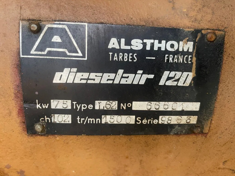 Dieselair Alsthom Unelec 85 kVA noodstroom generatorset ex Emergency - مجموعة المولدات: صور 3 Dieselair Alsthom Unelec 85 kVA noodstroom generatorset ex Emergency - مجموعة المولدات: صور 3