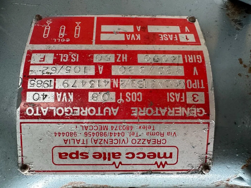 Hatz 3M40L Mecc Alte Spa 40 kVA generatorset ex Emergency ! 22 hours ! - مجموعة المولدات: صور 5 Hatz 3M40L Mecc Alte Spa 40 kVA generatorset ex Emergency ! 22 hours ! - مجموعة المولدات: صور 5