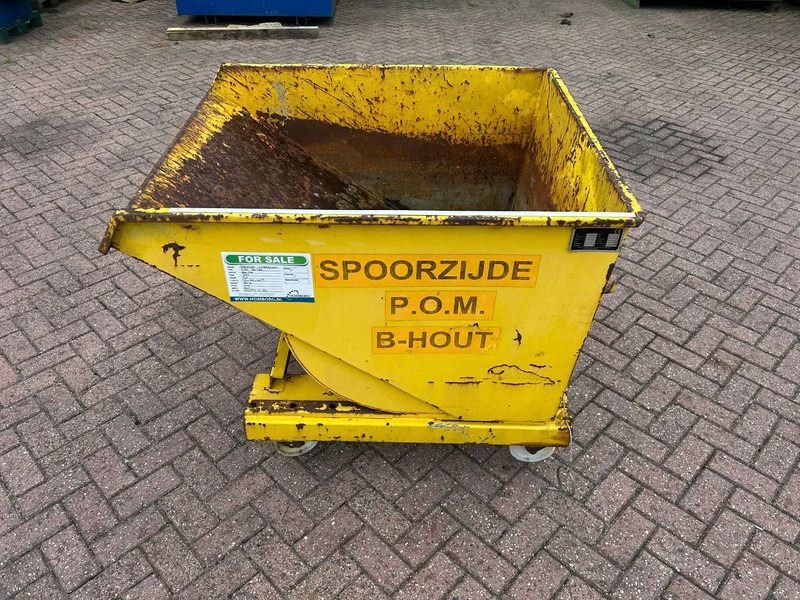 KANTELBAK EXPO 600 liter Kiepbak Kantelbak met afrolsysteem - ملحقات: صور 1 KANTELBAK EXPO 600 liter Kiepbak Kantelbak met afrolsysteem - ملحقات: صور 1