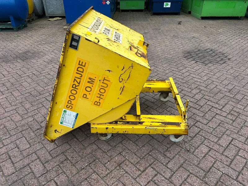 KANTELBAK EXPO 600 liter Kiepbak Kantelbak met afrolsysteem - ملحقات: صور 2 KANTELBAK EXPO 600 liter Kiepbak Kantelbak met afrolsysteem - ملحقات: صور 2