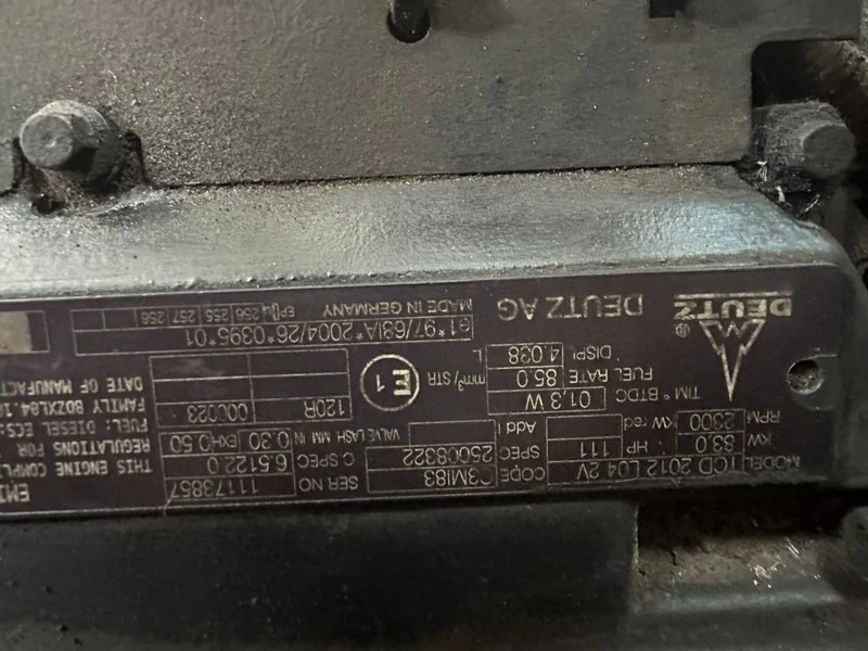 ضاغط الهواء Kaeser M122 Deutz 11.1 m3 / min 10 Bar 83 kW Mobiele Diesel Compressor: صور 8 ضاغط الهواء Kaeser M122 Deutz 11.1 m3 / min 10 Bar 83 kW Mobiele Diesel Compressor: صور 8