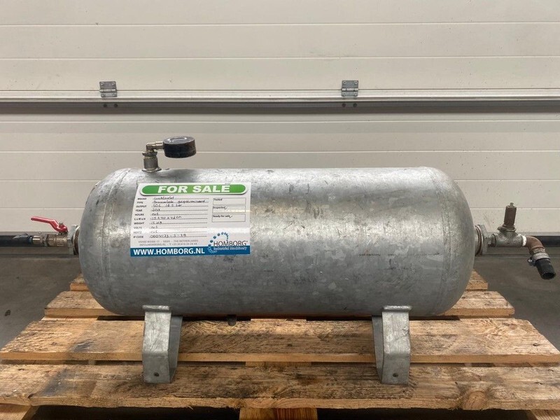 Luchtketel Ketel 50 liter 16.5 Bar Horizontaal Gegalvaniseerd Luchtketel als nieuw ! - ضاغط الهواء: صور 1 Luchtketel Ketel 50 liter 16.5 Bar Horizontaal Gegalvaniseerd Luchtketel als nieuw ! - ضاغط الهواء: صور 1