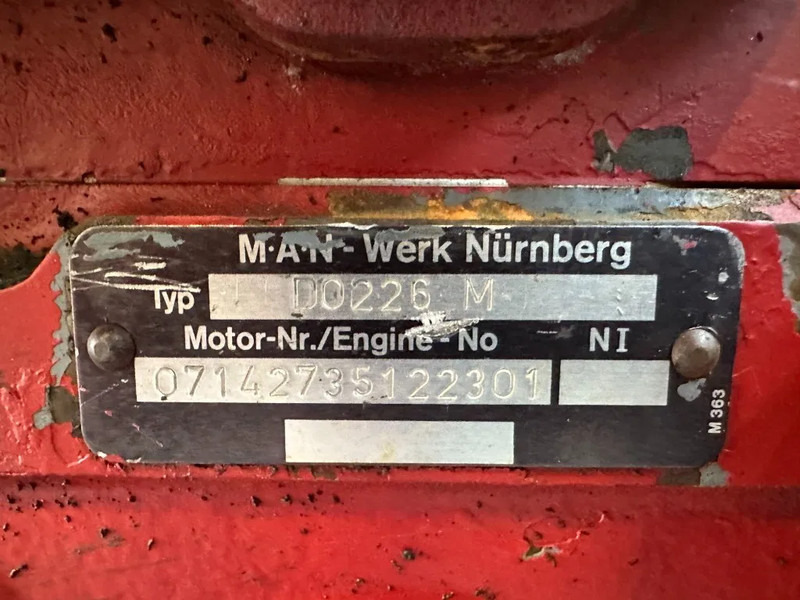 MAN D 0226 M 66 kW / 90 PK 6 cilinder diesel engine parts - المحرك - معدات المناولة: صور 3 MAN D 0226 M 66 kW / 90 PK 6 cilinder diesel engine parts - المحرك - معدات المناولة: صور 3