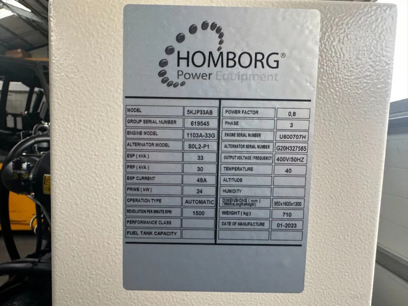 Perkins 1103A-33G Stamford 33 kVA generatorset NEW! - مجموعة المولدات: صور 3 Perkins 1103A-33G Stamford 33 kVA generatorset NEW! - مجموعة المولدات: صور 3