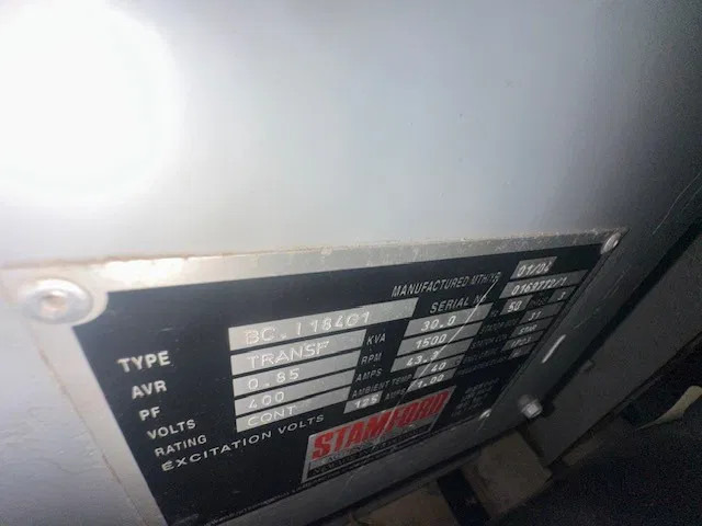 Stamford BC.I184G1 Alternator 30 kVa generatordeel - مجموعة المولدات: صور 3 Stamford BC.I184G1 Alternator 30 kVa generatordeel - مجموعة المولدات: صور 3