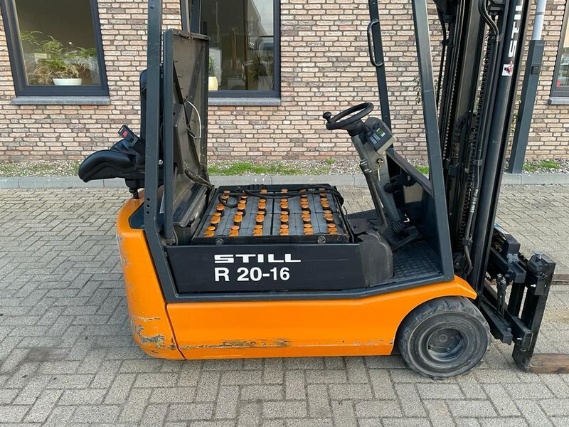 رافعة شوكية كهربائية Still R20-16 Elektra 1.6 ton Triplex Freelift Sideshift Heftruck: صور 11