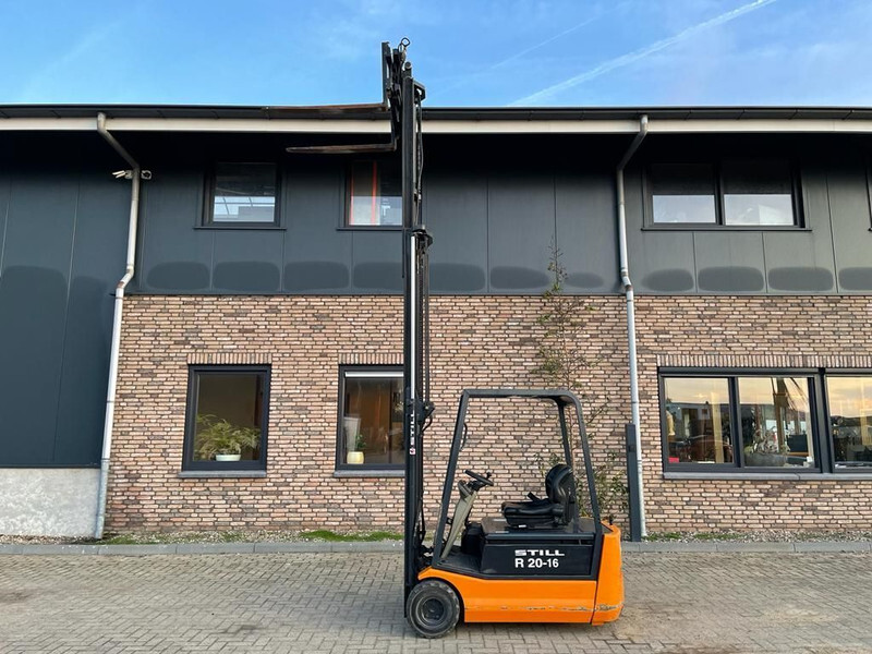 رافعة شوكية كهربائية Still R20-16 Elektra 1.6 ton Triplex Freelift Sideshift Heftruck: صور 14