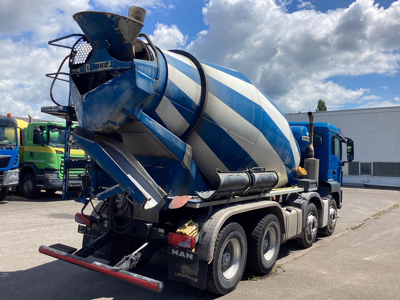 MAN TGS 35.470 8x4 Liebherr HTM905P Intarder Betonmi - شاحنة خلاطة خرسانة: صور 5 MAN TGS 35.470 8x4 Liebherr HTM905P Intarder Betonmi - شاحنة خلاطة خرسانة: صور 5