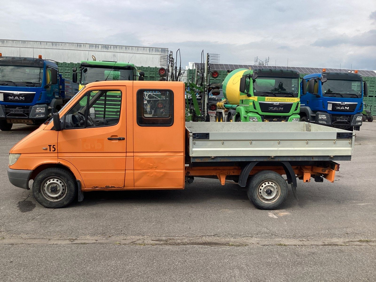 Mercedes-Benz Sprinter Pritsche Doka 211 CDI - الشاحنات الصغيرة المسطحة, الشاحنات الصغيرة كابينة مزدوجة: صور 2 Mercedes-Benz Sprinter Pritsche Doka 211 CDI - الشاحنات الصغيرة المسطحة, الشاحنات الصغيرة كابينة مزدوجة: صور 2