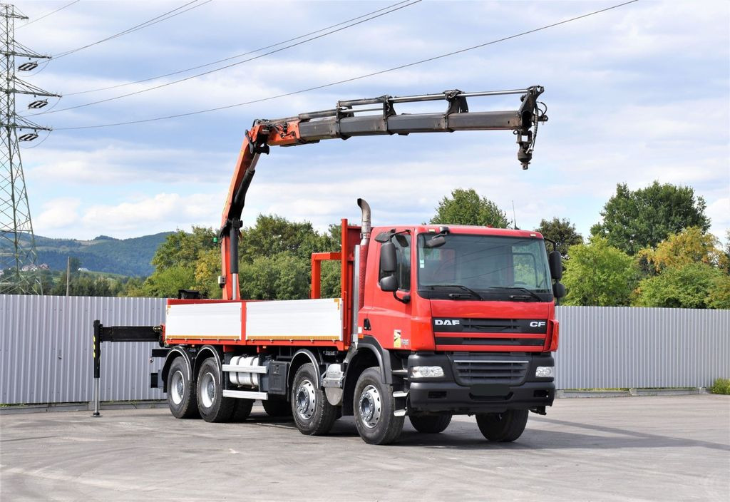 DAF CF 85.410 Pritsche 6,80m + KRAN / FUNK/8x4 DAF CF 85.410 Pritsche 6,80m + KRAN / FUNK/8x4 - شاحنة كرين: صور 2 DAF CF 85.410 Pritsche 6,80m + KRAN / FUNK/8x4 DAF CF 85.410 Pritsche 6,80m + KRAN / FUNK/8x4 - شاحنة كرين: صور 2