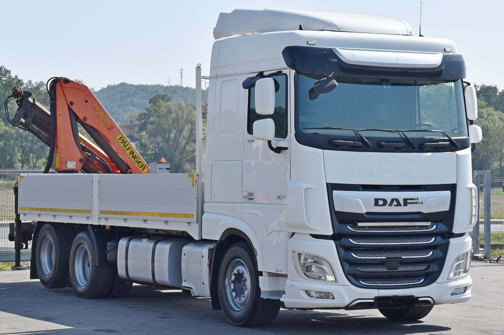 DAF XF 530 Pritsche 6,30 m + PK 15500 * TOPZUSTAND DAF XF 530 Pritsche 6,30 m + PK 15500 * TOPZUSTAND - شاحنة كرين: صور 3 DAF XF 530 Pritsche 6,30 m + PK 15500 * TOPZUSTAND DAF XF 530 Pritsche 6,30 m + PK 15500 * TOPZUSTAND - شاحنة كرين: صور 3