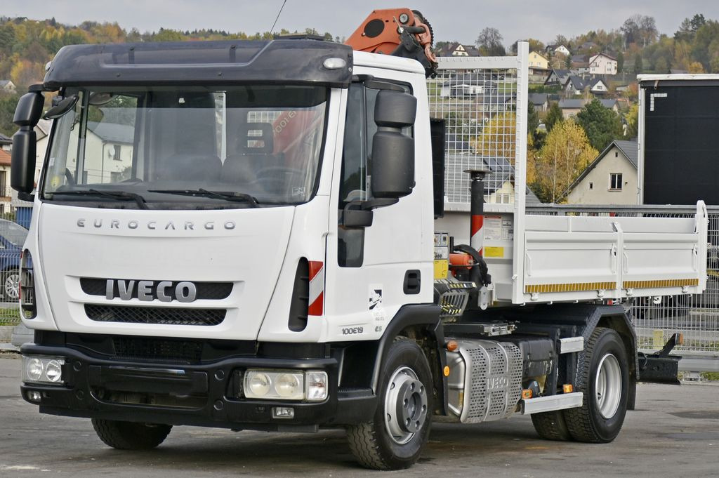 Iveco EUROCARGO 100E19 +PK 7001 H + FUNK * TOPZUSTAND - شاحنة كرين, قلابات: صور 3 Iveco EUROCARGO 100E19 +PK 7001 H + FUNK * TOPZUSTAND - شاحنة كرين, قلابات: صور 3