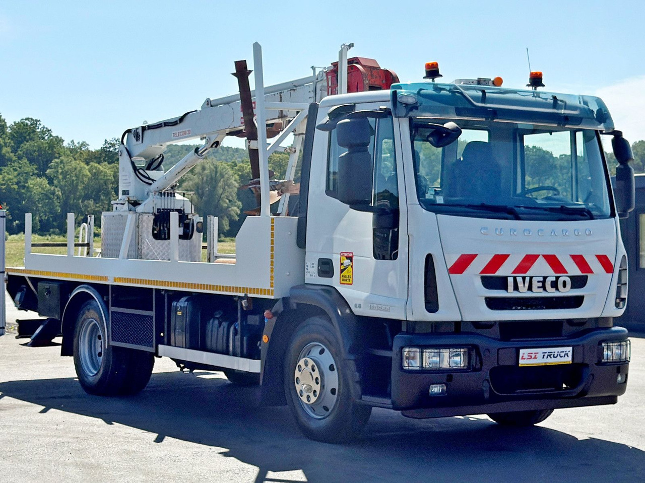 Iveco Eurocargo 120E22 * Bohrgerät auf LKW + FUNK *TOP - شاحنة, شاحنة كرين: صور 3 Iveco Eurocargo 120E22 * Bohrgerät auf LKW + FUNK *TOP - شاحنة, شاحنة كرين: صور 3