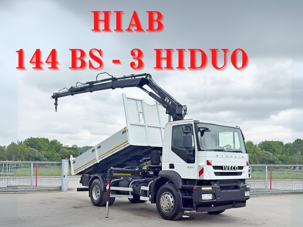 Iveco STRALIS 330 *HIAB 144 BS-3 HIDUO* TOPZUSTAND - شاحنة كرين: صور 1 Iveco STRALIS 330 *HIAB 144 BS-3 HIDUO* TOPZUSTAND - شاحنة كرين: صور 1